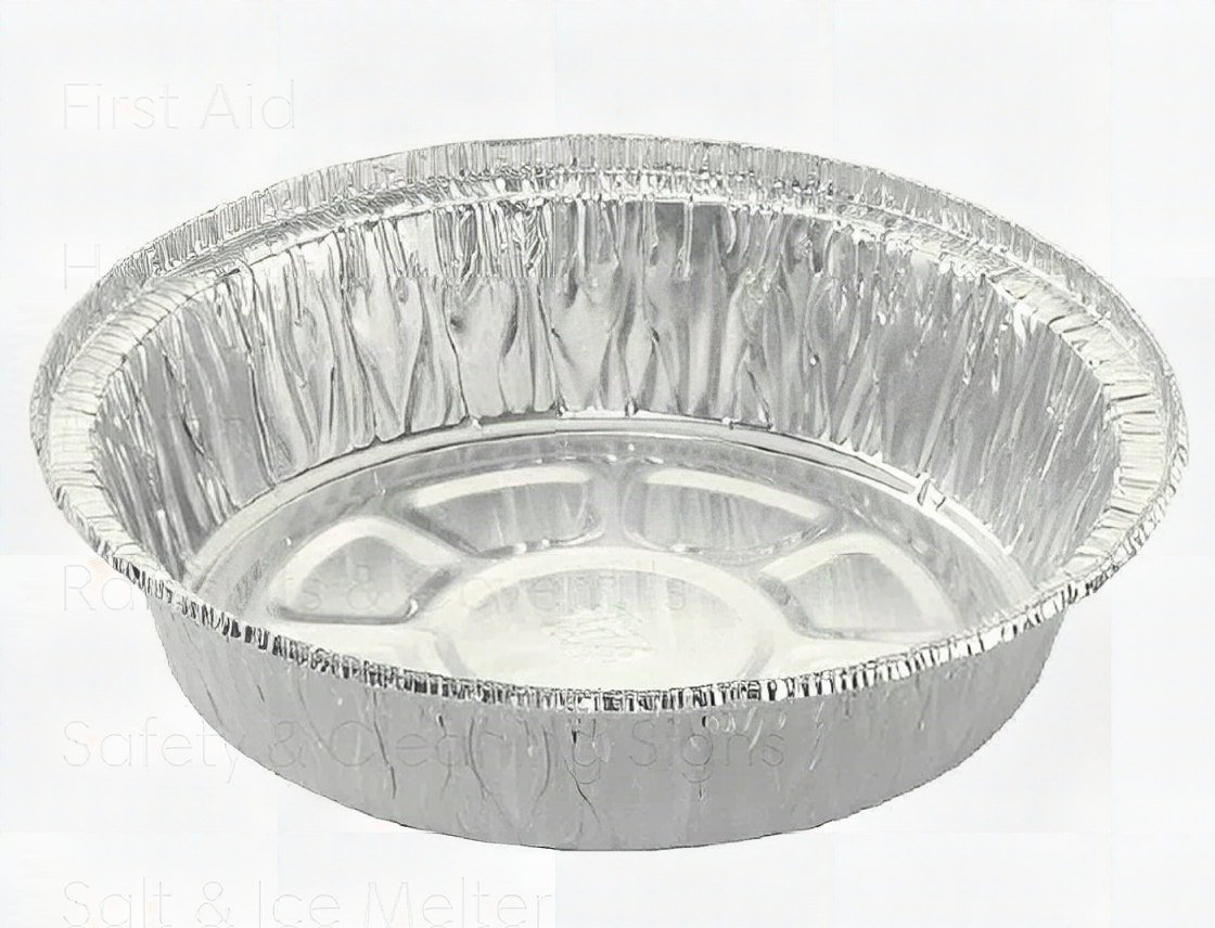 7" Foil Round Container 2047-25 500/cs
