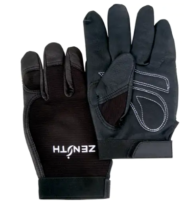 Mechanic Glove - Synthetic Palm - LARGE - 1pair ZM100 SEB048
