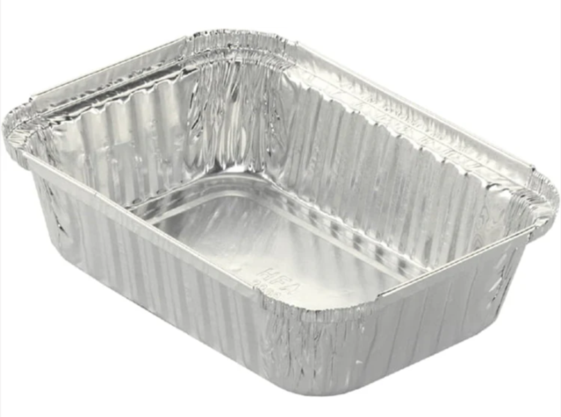 1.5lb Oblong Foil Container Deep 2060-30 500/cs  6" x 4" x 1.75"