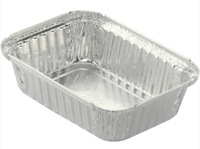 1.5lb Oblong Foil Container Deep 2060-30 500/cs 6" x 4" x 1.75"
