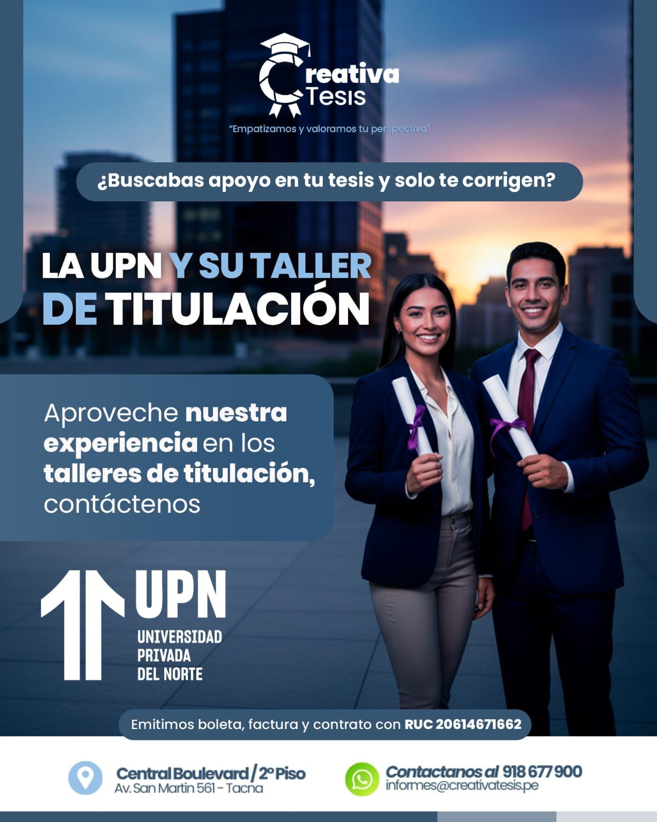 La UPN y su Taller de Titulación