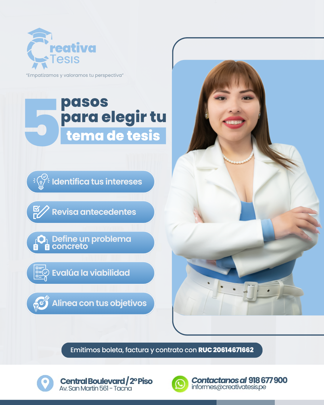 ¿Aún no sabes cómo elegir el tema de tu tesis?