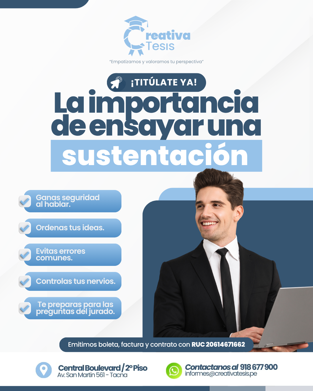 La Importancia de Ensayar una Sustentación