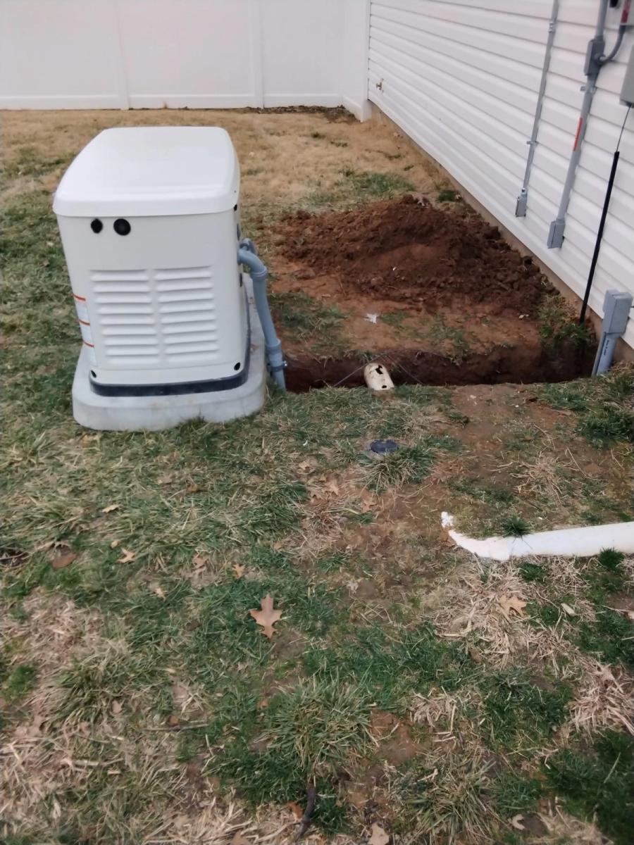 Whole Home Generator Installation Project in Florissant