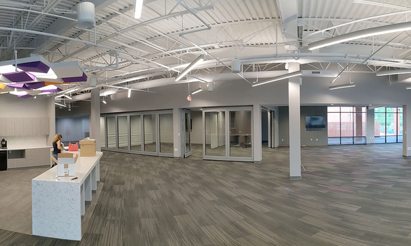 Commercial Office Space in Earth City Lighting Project