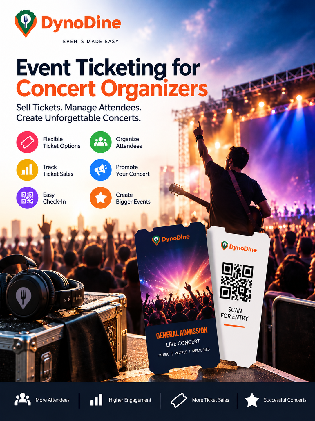 Event Ticketing for Concert Organizers