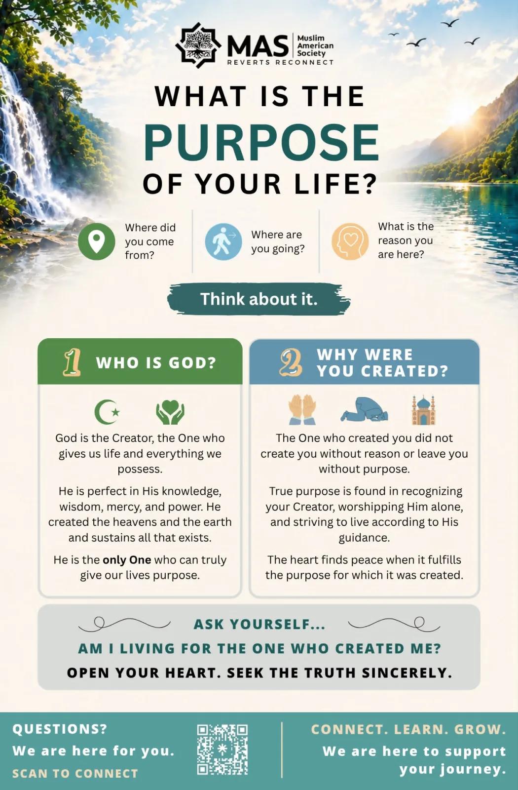 Flyer: What is the purpose of your life?