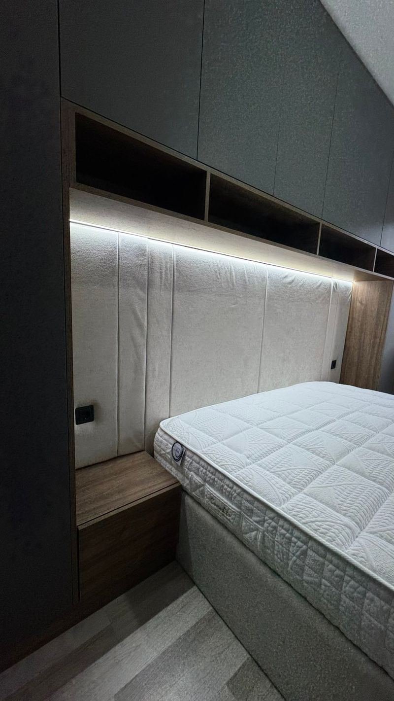 Mobilje dhome gjumi me masë nga Mobileria Tiara Home — fotografi projekti 14