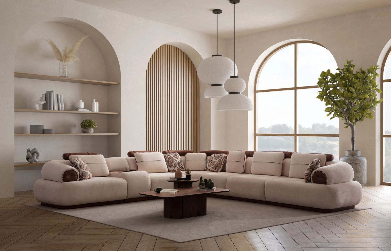 Divan qoshe ROZE — Mobileria Tiara Home