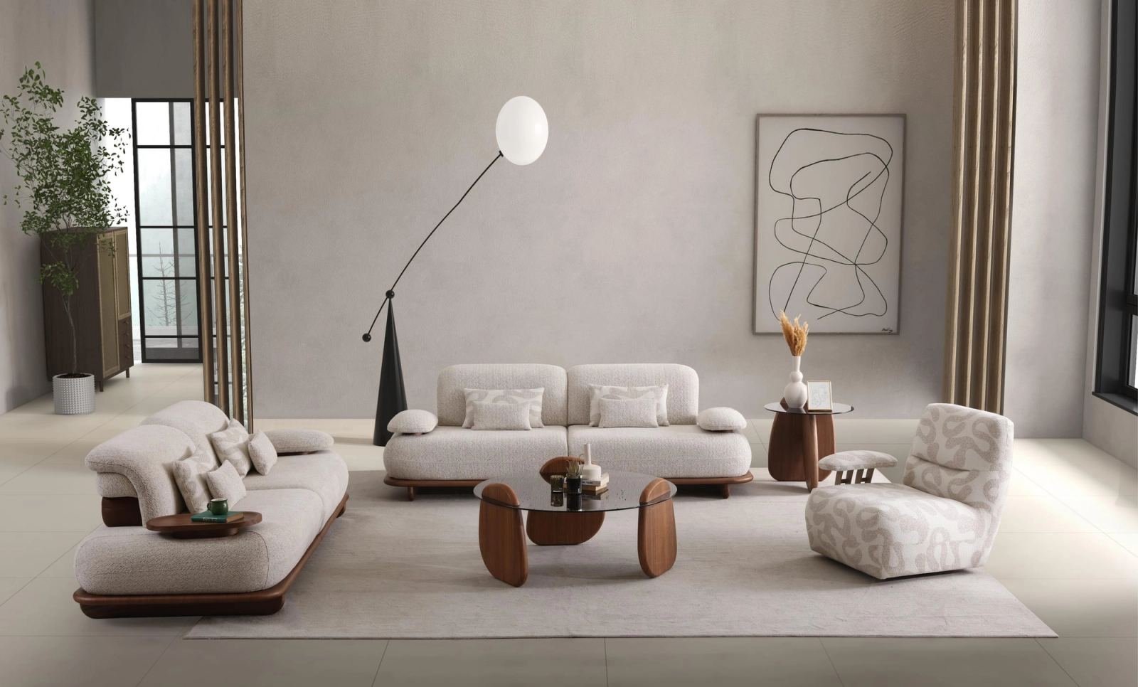 Set divanesh SOFYA — Mobileria Tiara Home