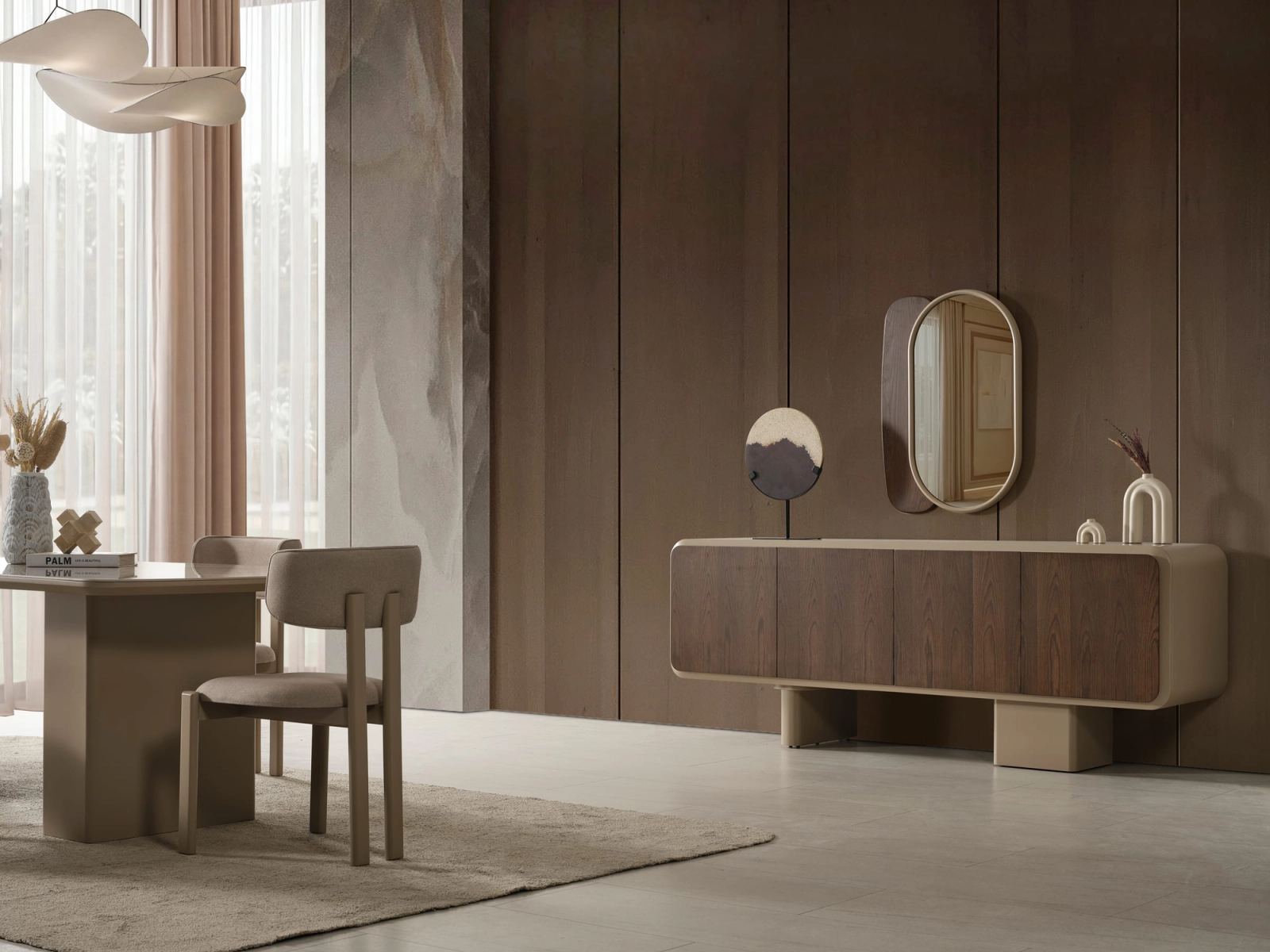 Dhoma e ngrënies COCO — Mobileria Tiara Home