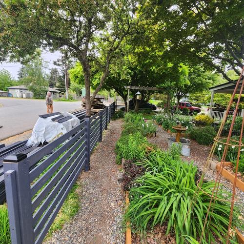Modern Front Fence
