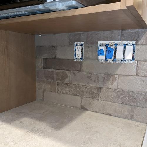 Kitchen Tile Install