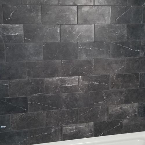 Tile Shower Surround Installation