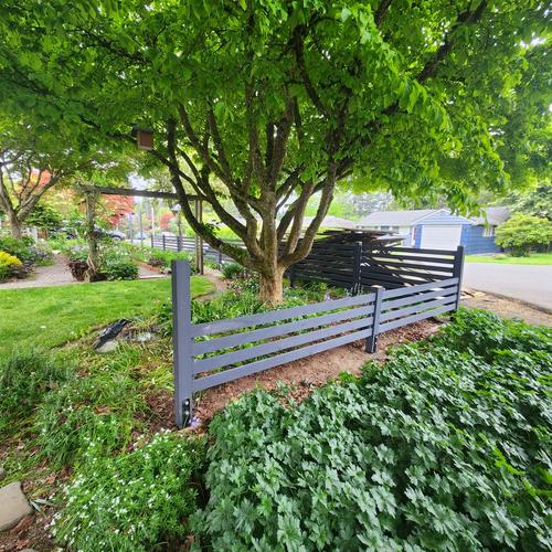 Modern Front Fence