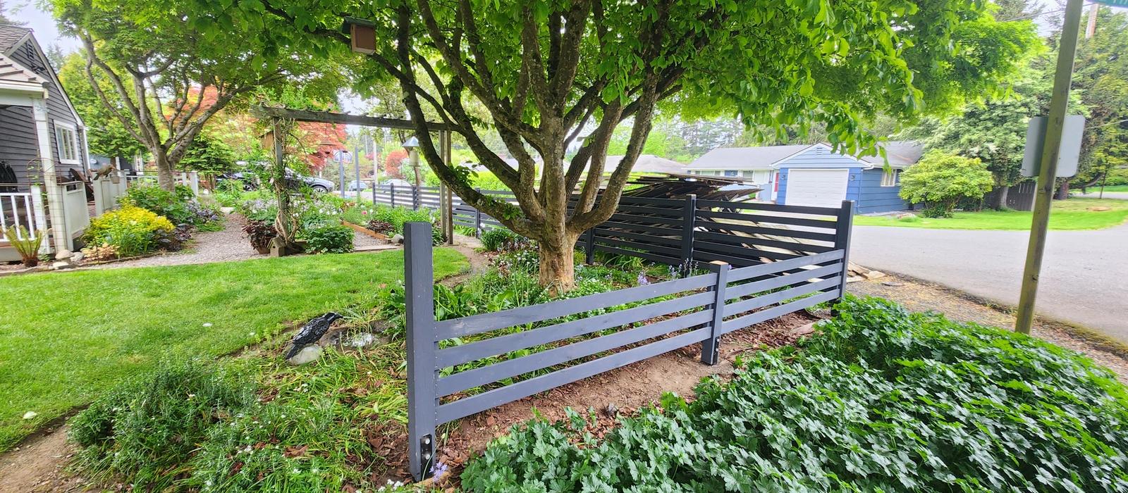 Modern Front Fence