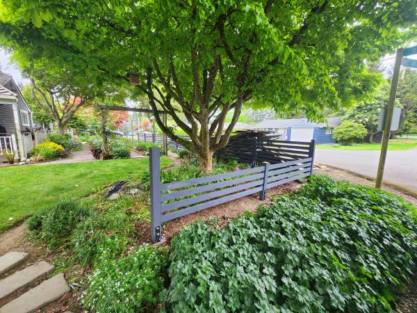 Modern Front Fence