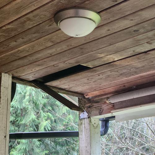 disconnected ceiling panels