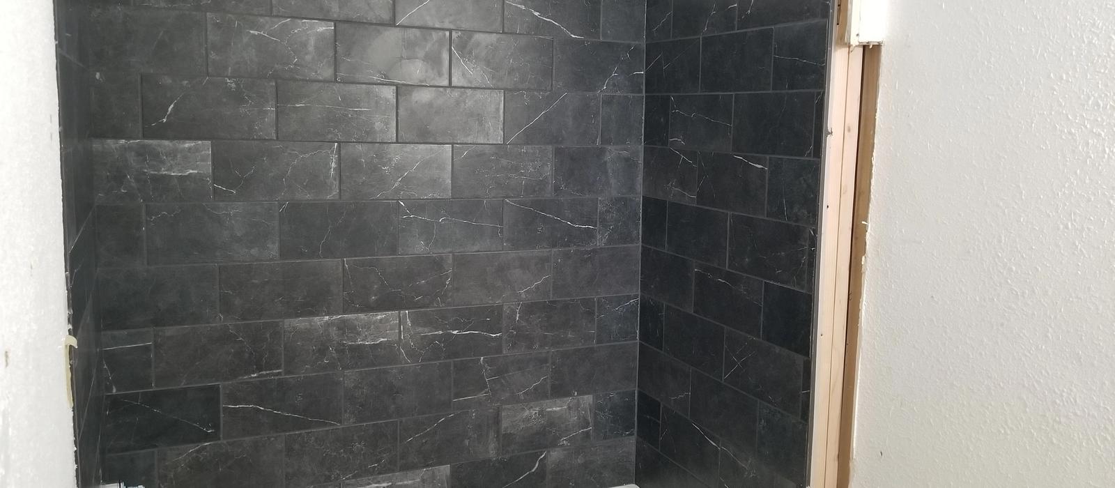 Tile Shower Surround Installation