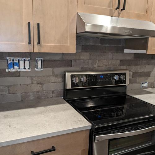Kitchen Tile Install