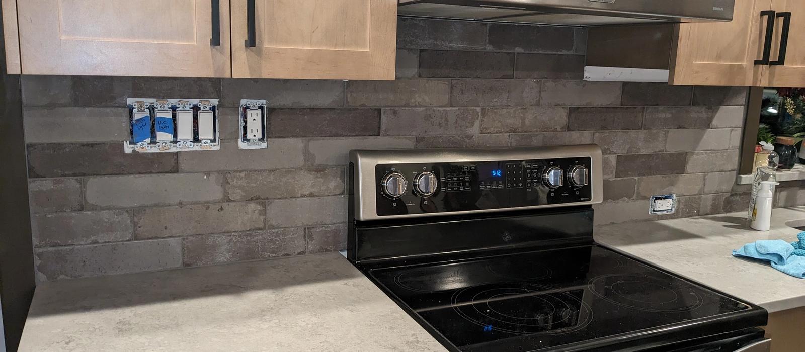 Kitchen Tile Install