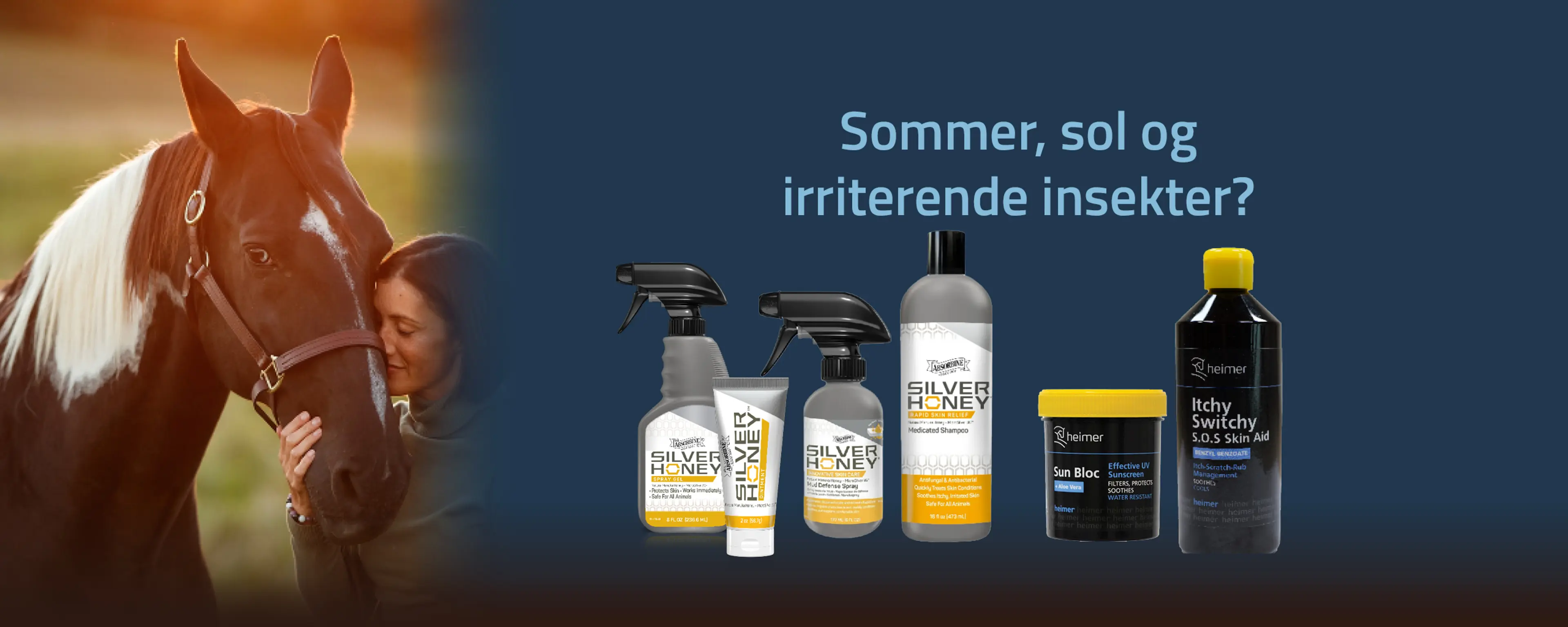 Sommer, sol og irriterende insekter?
