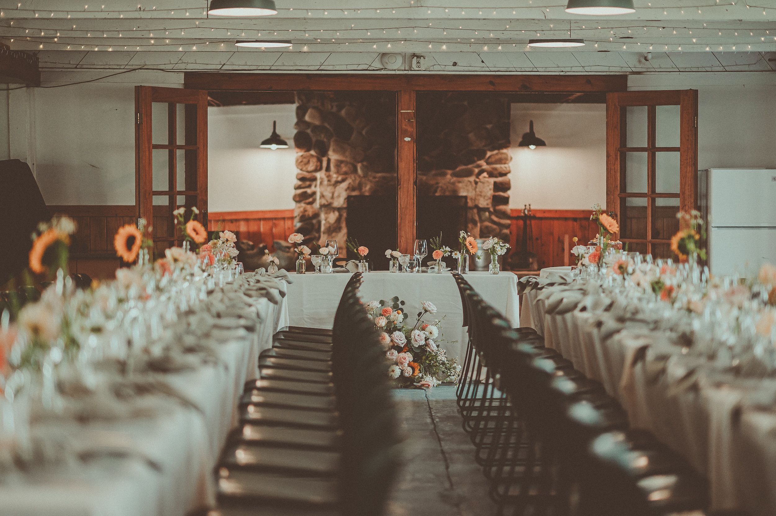 Camp Ocean Pines Wedding Reception