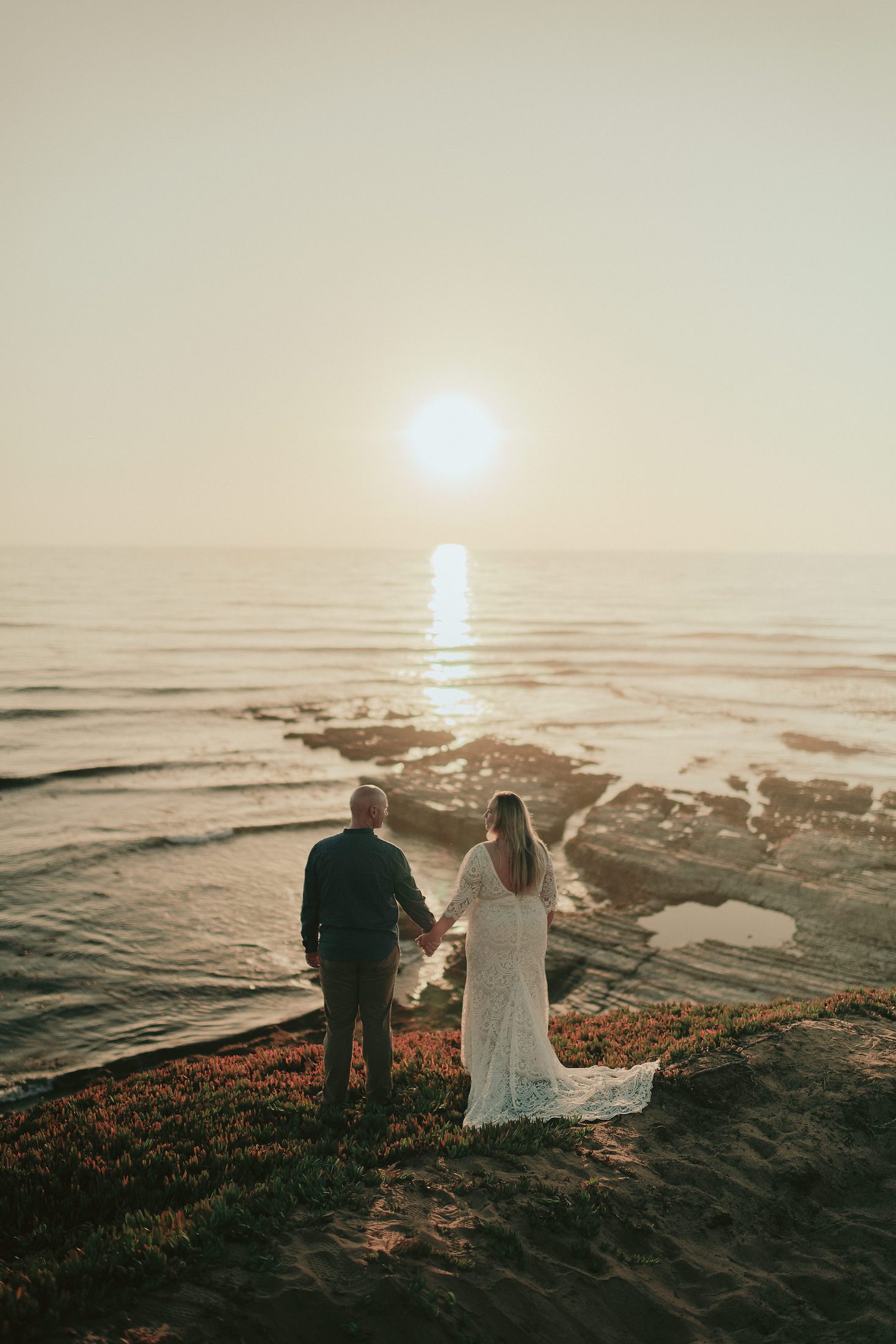 Wedding Photographer San Luis Obispo, Montaña de Oro State Park Wedding Photos, Trash the Dress Session