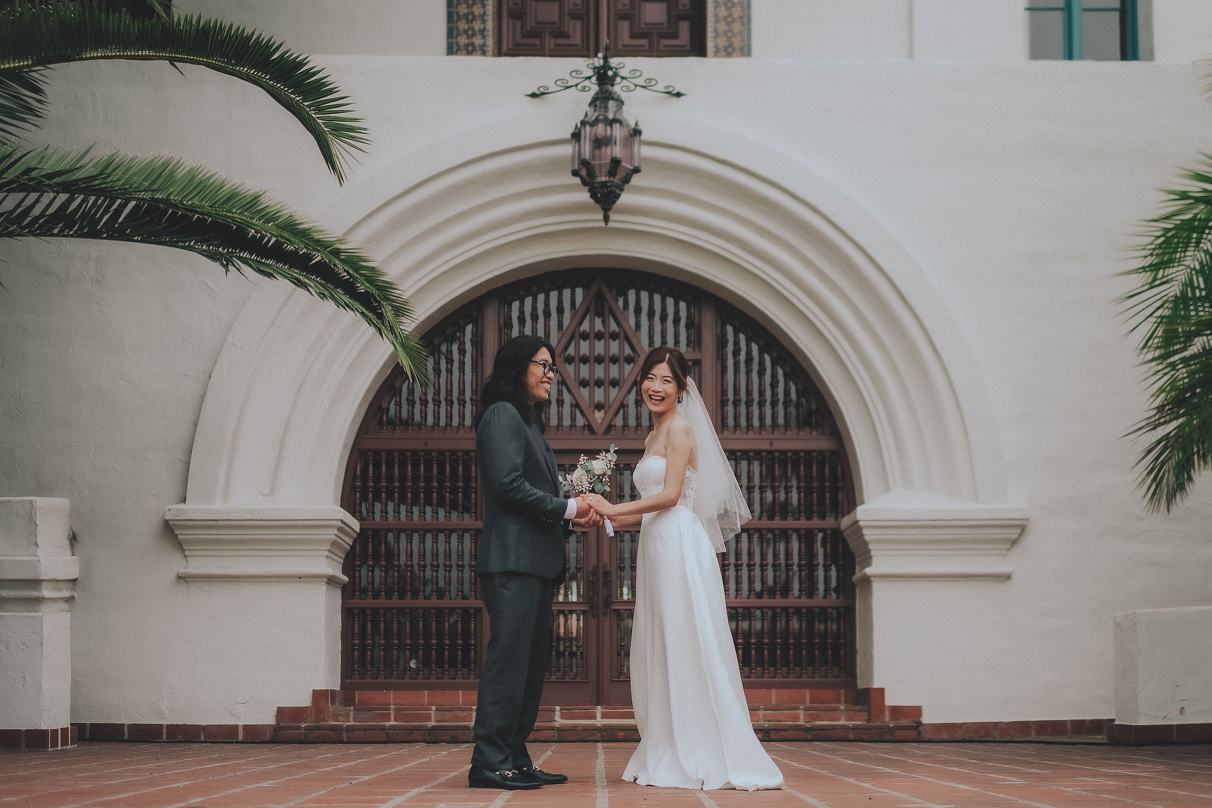 Santa Barbara Courthouse Wedding Photographer