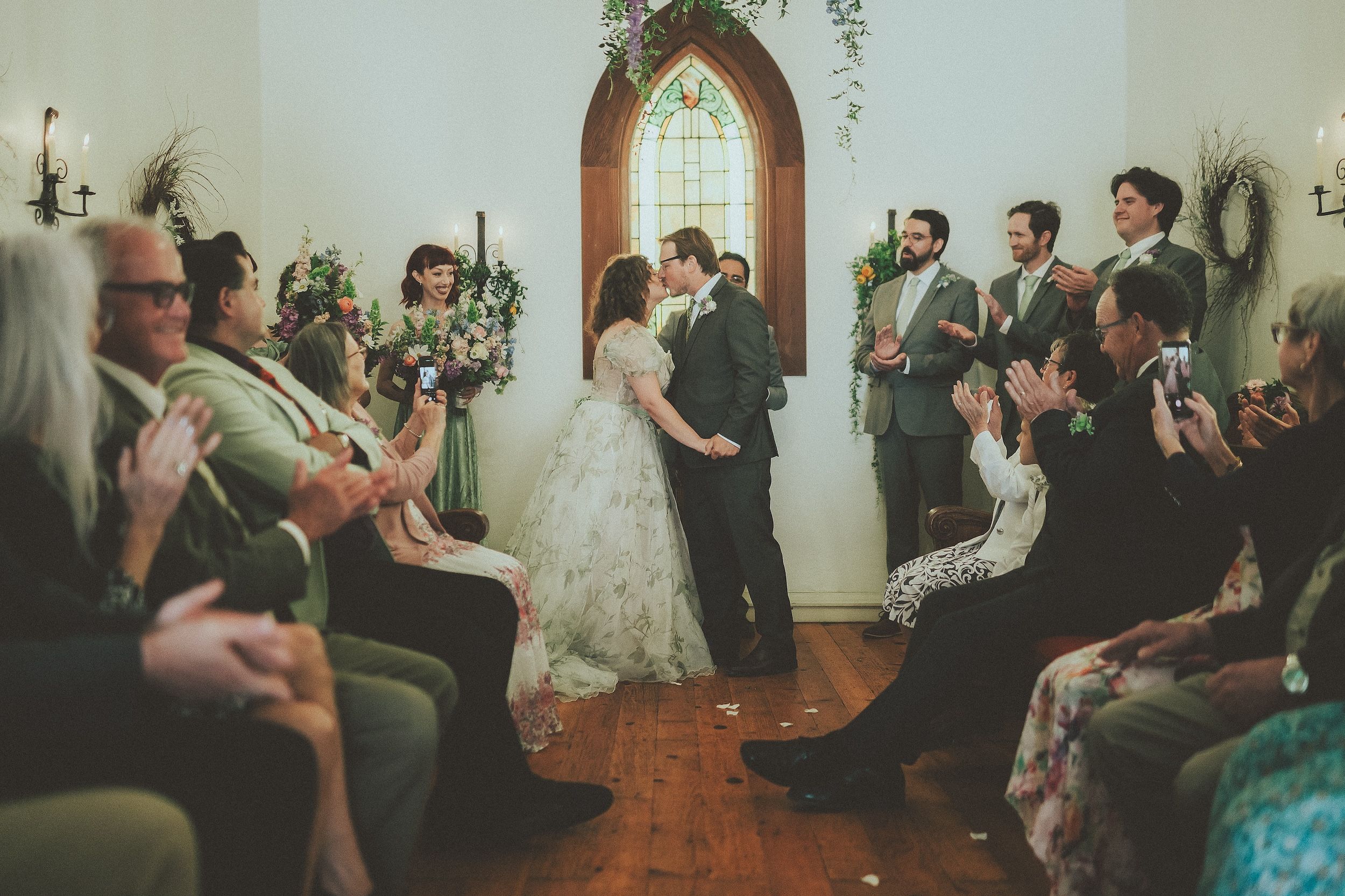 Wedding Ceremony at Harmony Wedding Chapel in CA