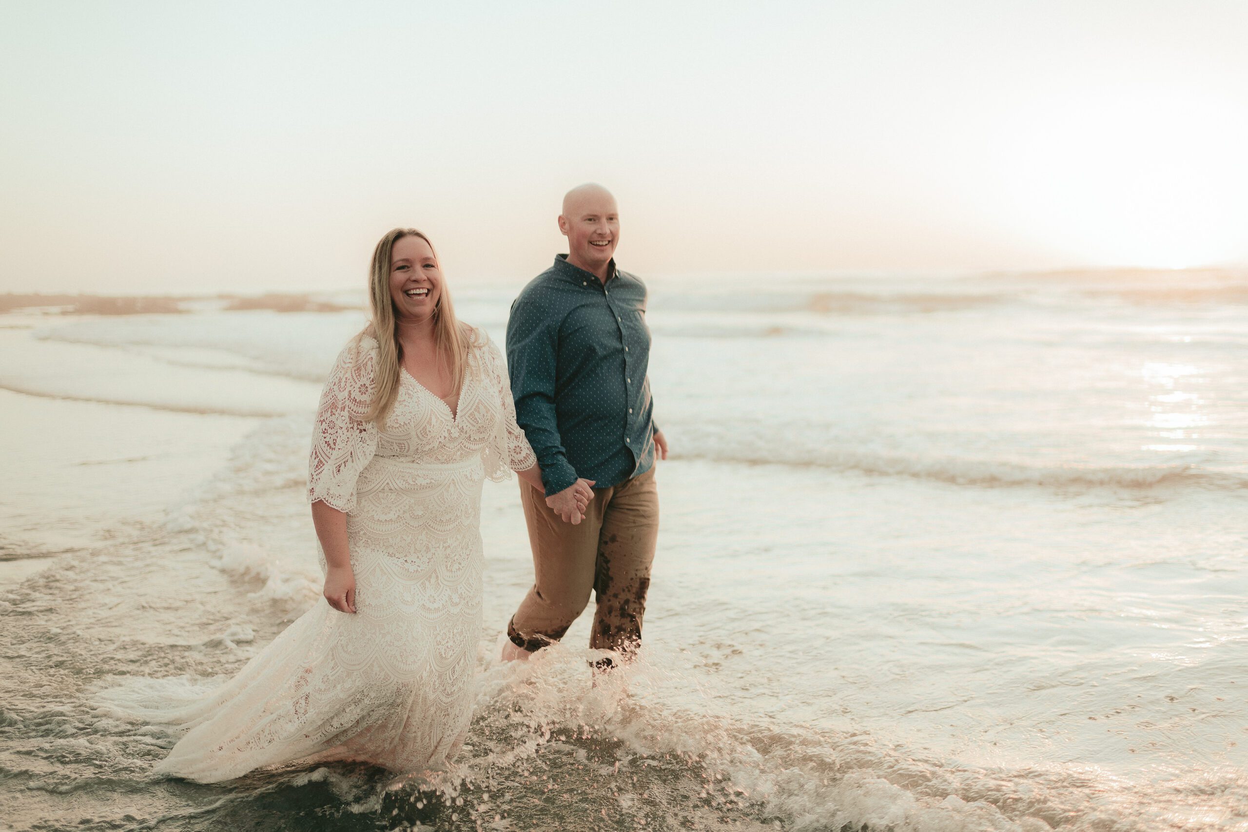 Wedding Photographer San Luis Obispo, Montaña de Oro State Park Wedding Photos, Trash the Dress Session
