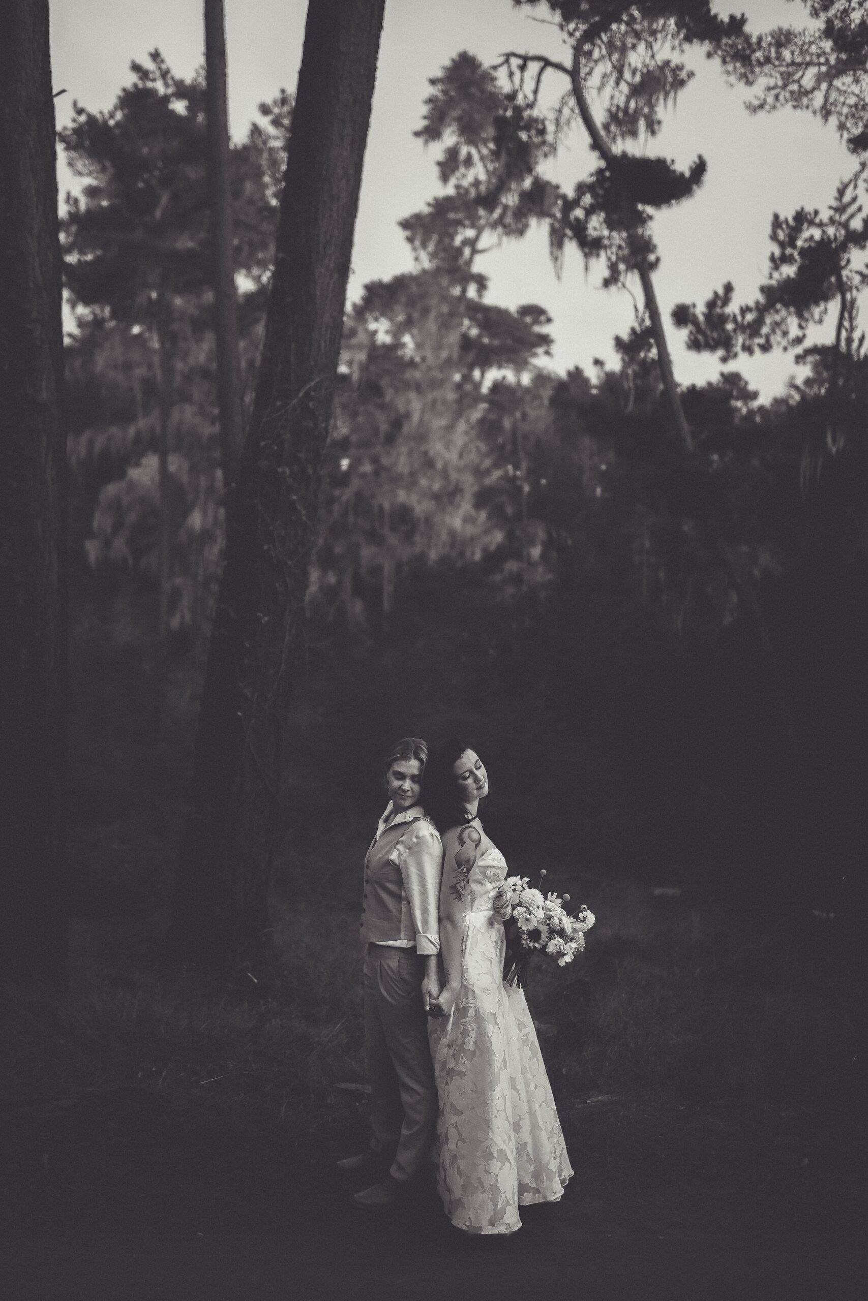 Camp Ocean Pines wedding celebration in Cambria