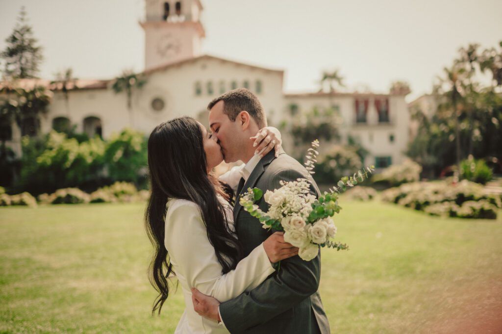Wedding at Santa Barbara Courthouse, Santa Barbara Courthouse Wedding, James Lester Photography