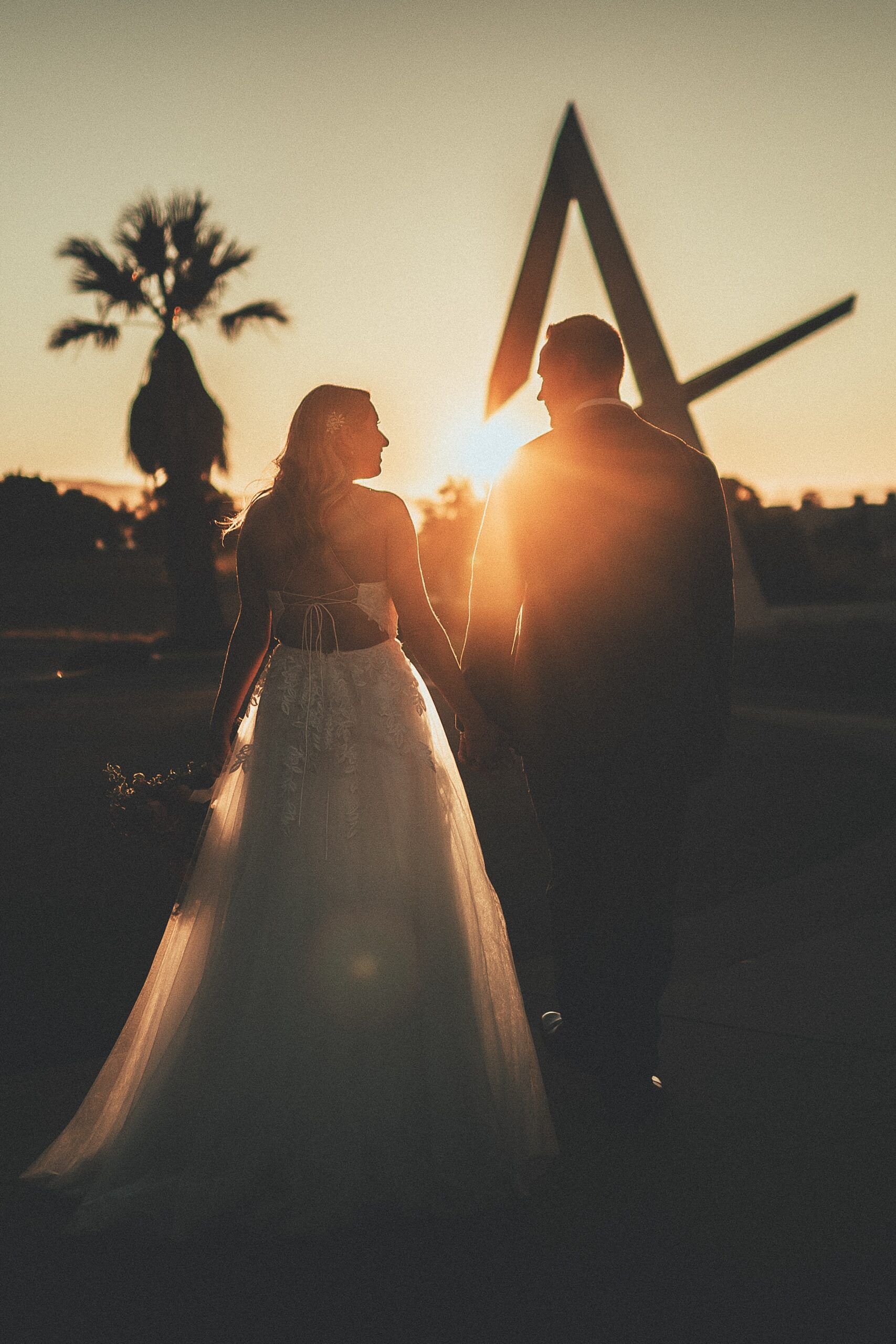 Modern wedding celebration at SLO Brew Rock
