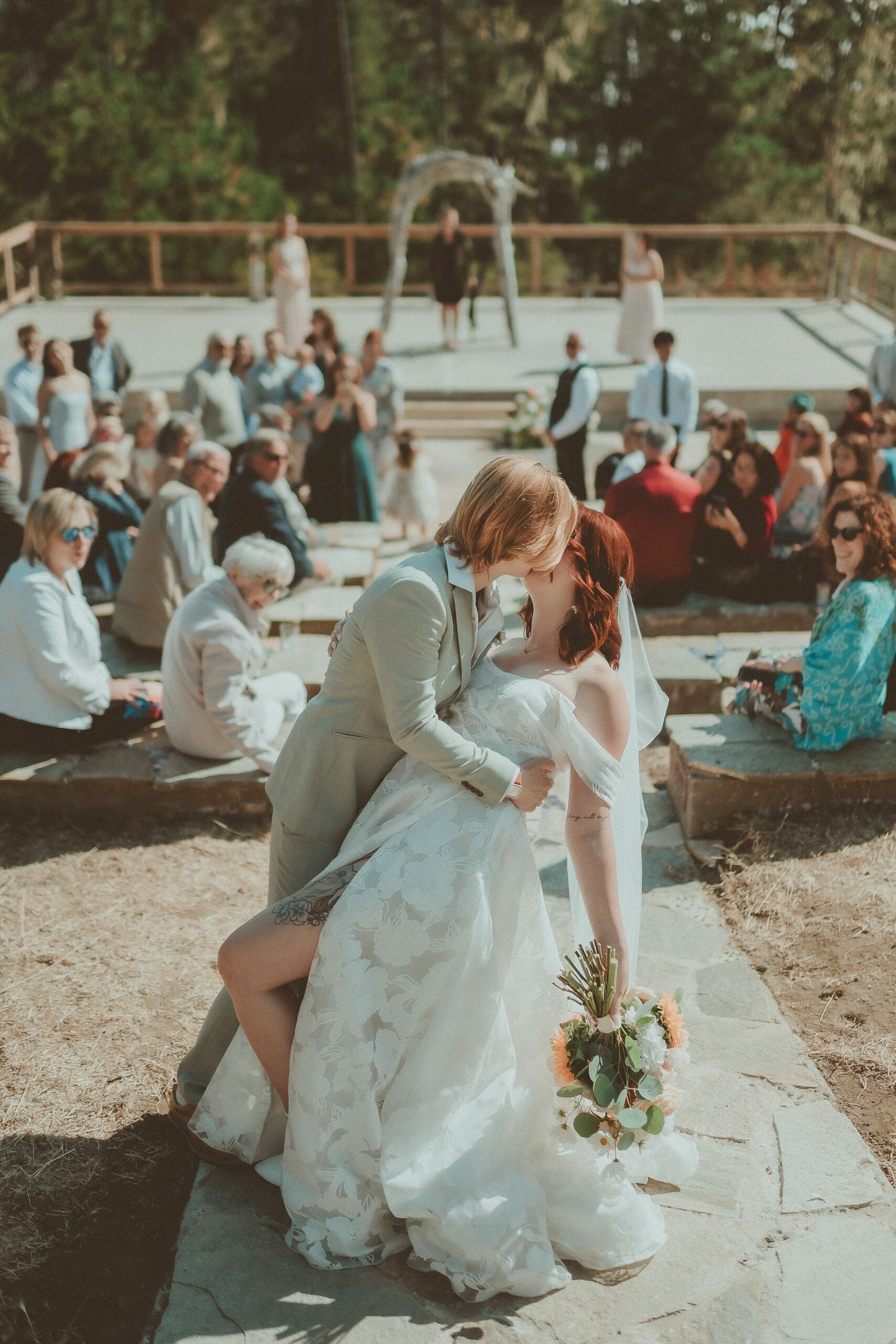 LGBTQ Wedding Photos Camp Ocean Pines Cambria