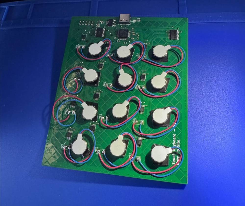 Capacitive-Haptic Keyboard