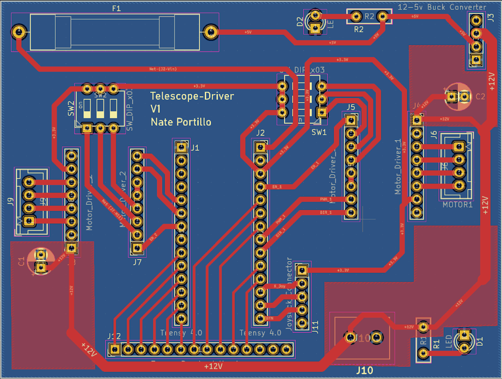 Teensy 4.0 Telescope Driver