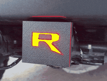 LED Tow Hitch Cover