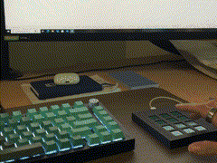 Capacitive-Haptic Keyboard