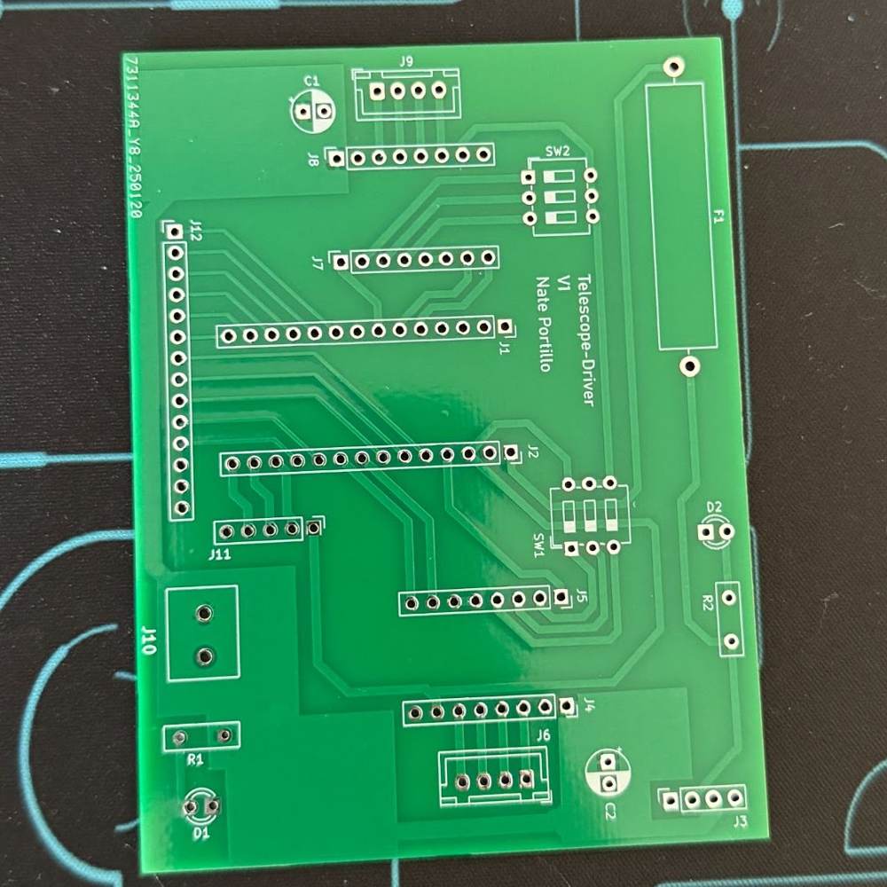 Teensy 4.0 Telescope Driver