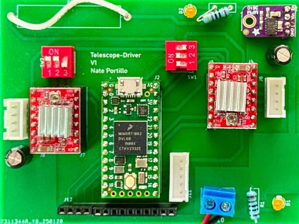 Teensy 4.0 Telescope Driver