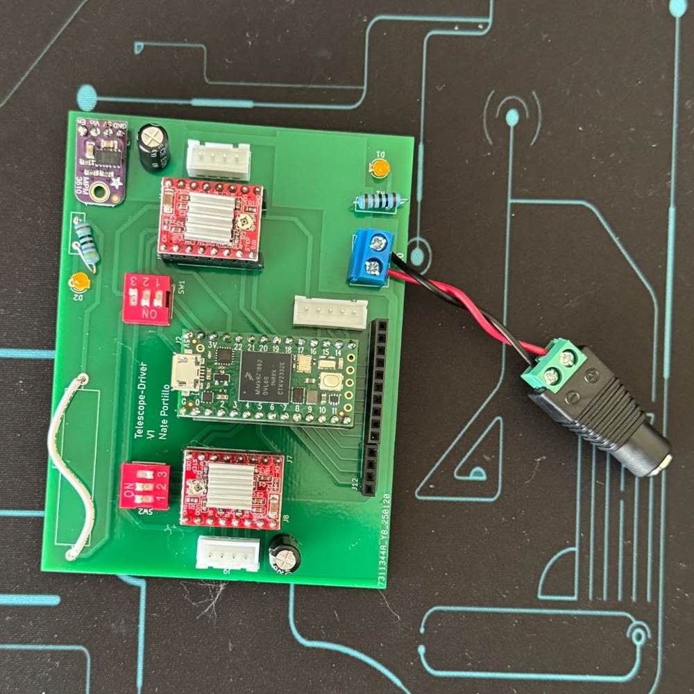 Teensy 4.0 Telescope Driver