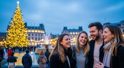 Trafalgar Square Tradition Beneath A Norwegian Gift
