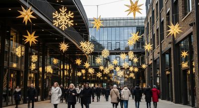 Carnaby Street Creative Spirit With Christmas Flair