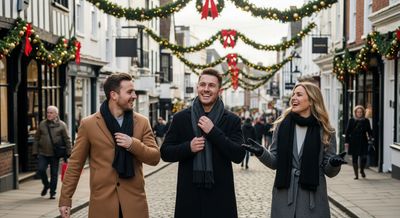 A Town That Does Christmas With Poise