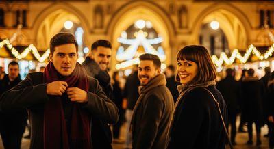 Manchester Christmas Market at Albert Square