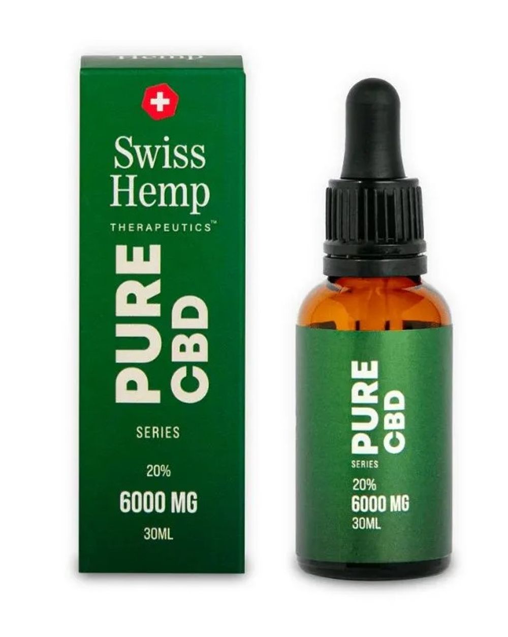 Pure CBD Oil 6000mg 20% 30ml