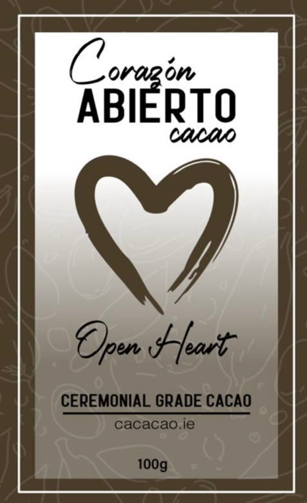 Ceremonial Grade Cacao 100g Peru