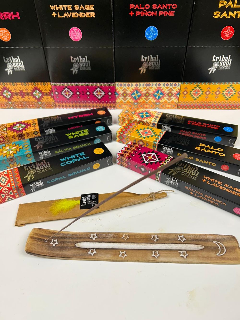 Tribal Soul Incense 6 Bundle + Free Holder (Save €6.50)