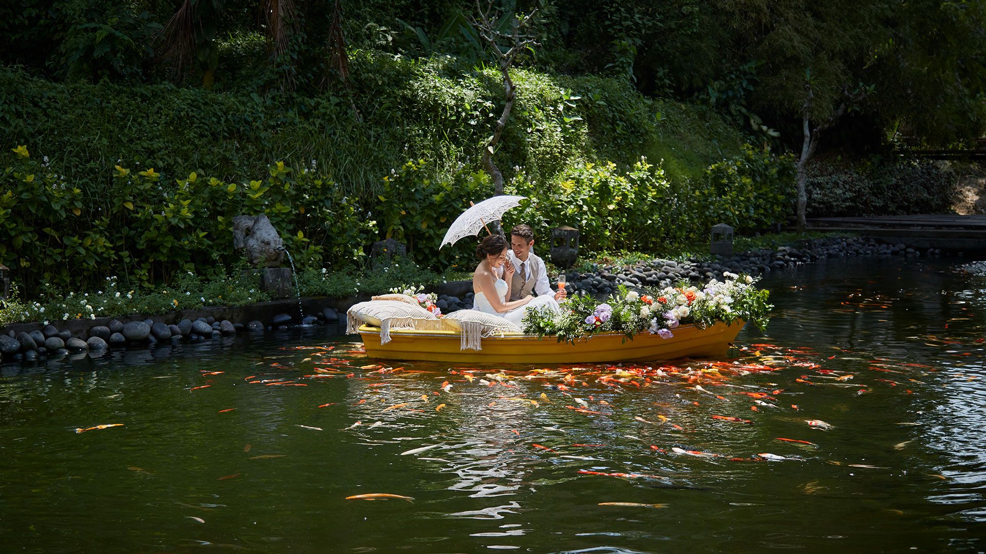 The Original Koi Boat Experience